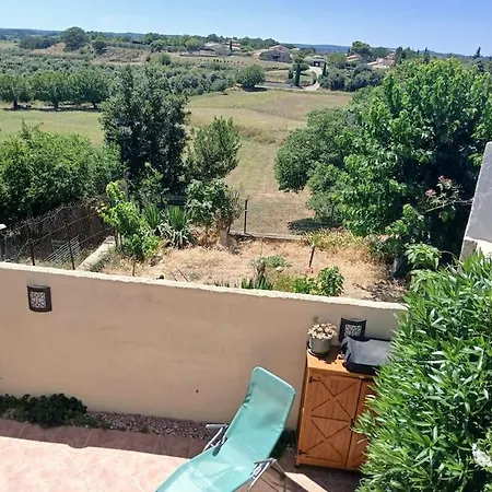 Maison De Village Cosy, Grande Terrasse Dominante La Rouviere (Gard)