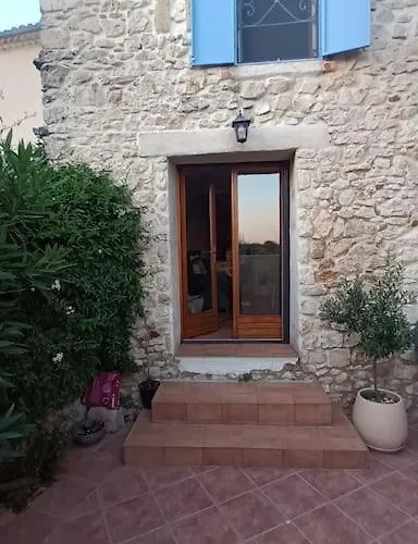 Maison De Village Cosy, Grande Terrasse Dominante * La Rouviere (Gard)